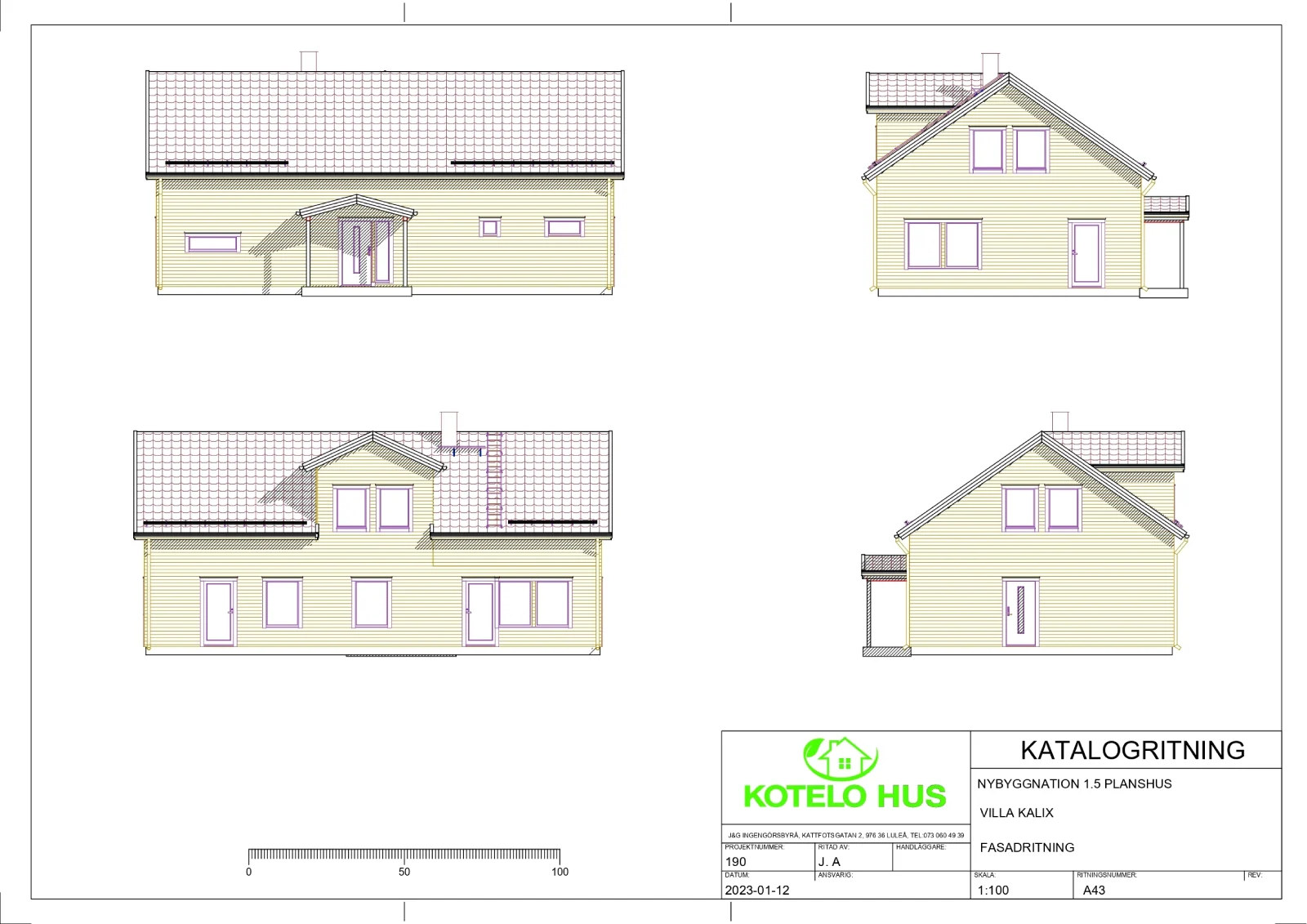 FASADRITNING-VILLA-KALIX