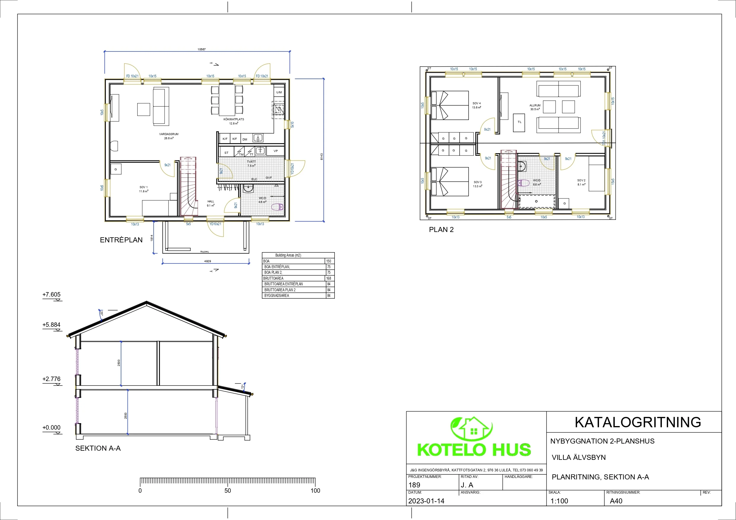 PLANRITNING-SEKTION-A-A-VILLA-ÄLVSBYN